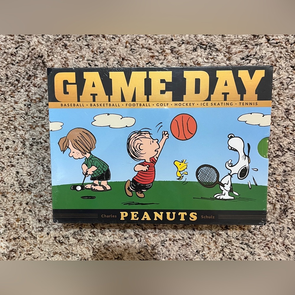 Peanuts:  Game Day Collection Charles Schulz Snoopy Book Comic Set Sealed